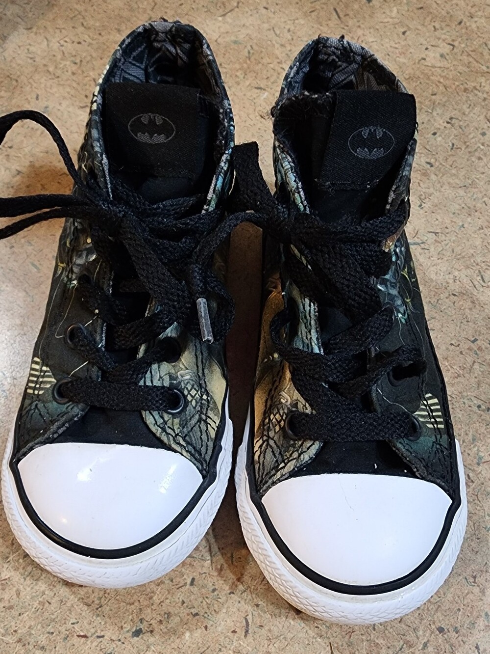 Converse Chuck Taylor All Star Batman High Top Sneakers Toddler Boys Size 8 8C